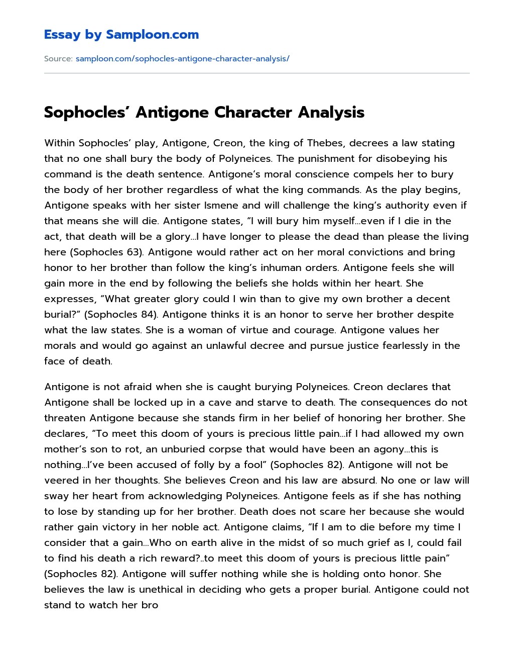 What Is A Character Analysis Essay Telegraph
