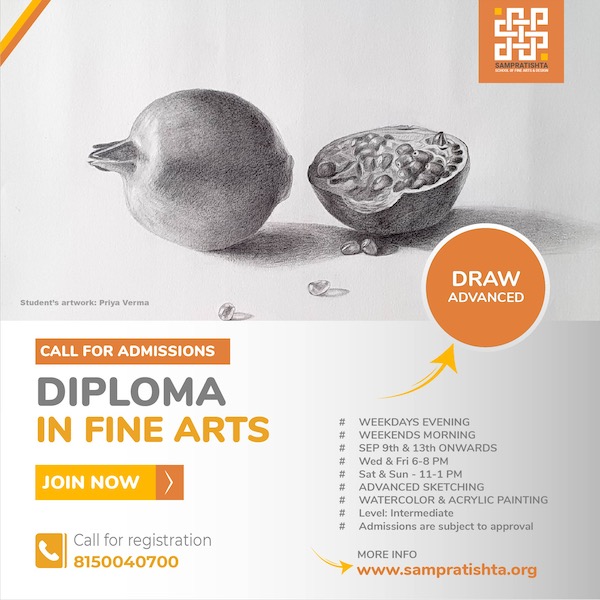Fine Arts Diploma September 2023 Batch Sampratishta School of Fine Arts
