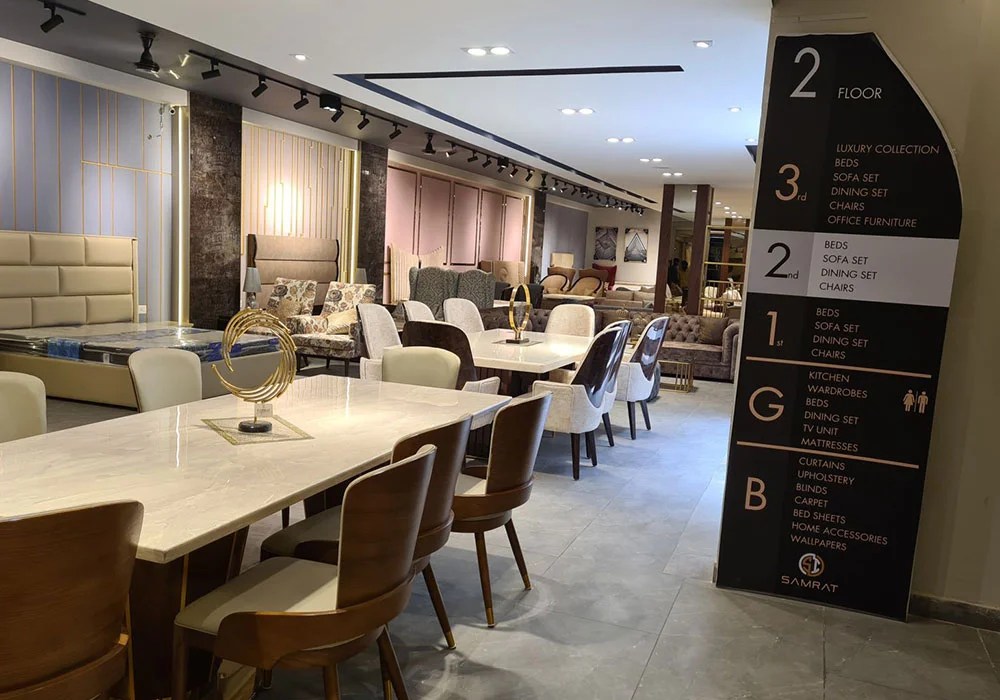 Exclusive Furniture Stores In Gurgaon Samrat Interiors