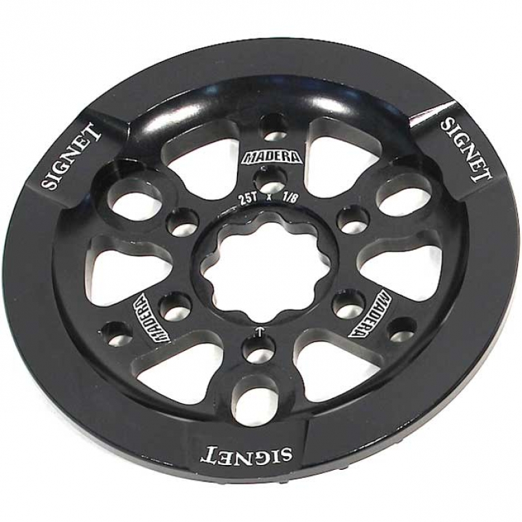 Madera Guard Spline Drive Sprocket 25T Black Sams BMX