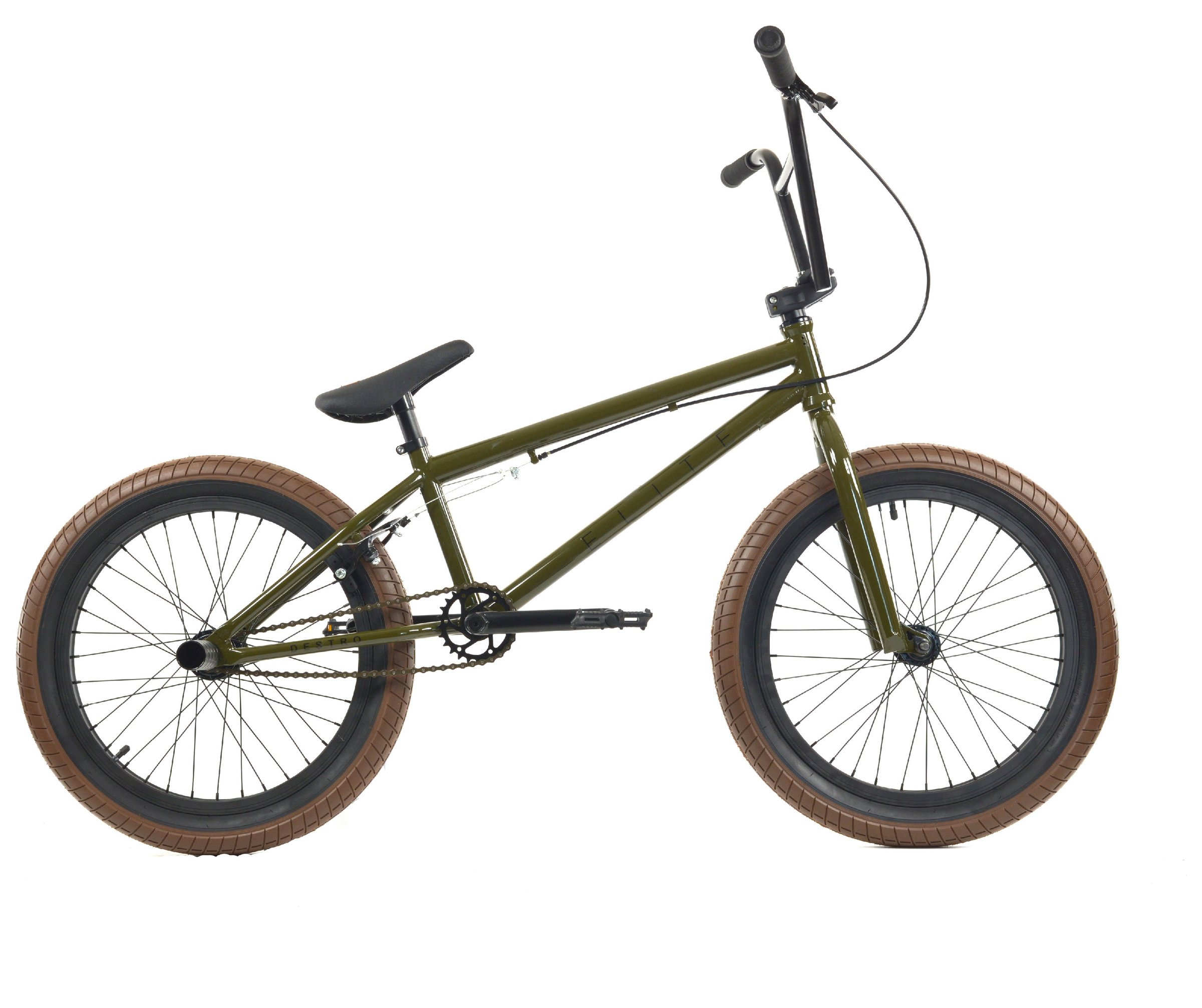 Elite Destro Complete Bmx Army Green Sams BMX