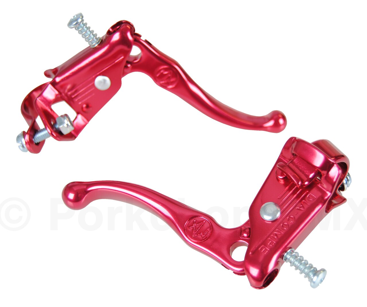 MX122 Brake Levers Sold in Pairs Red Sams BMX