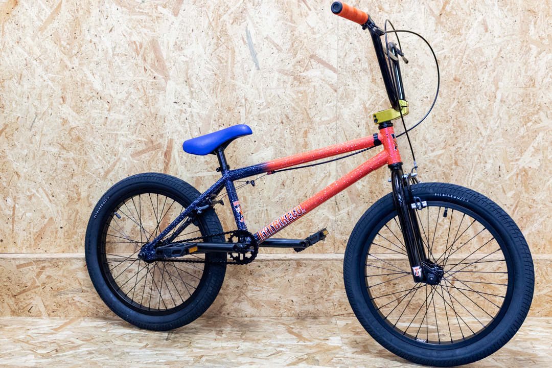 2021 Fit Bike Co. Series One Bmx 20.25&quot, Orange / Blue / White
