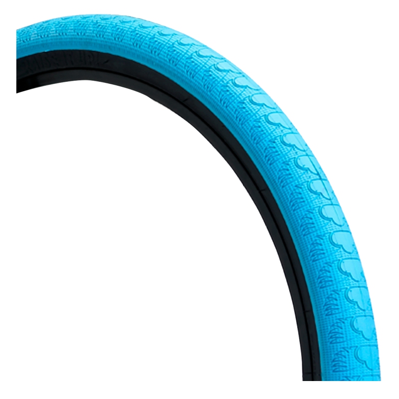 SE Bikes Bozack Tire 24x2.4" Blue W/ Black Sidewall Sams BMX
