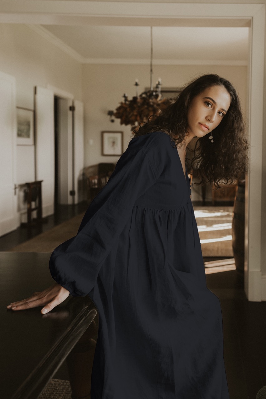 Joplin Dress in Black Samson & Co.