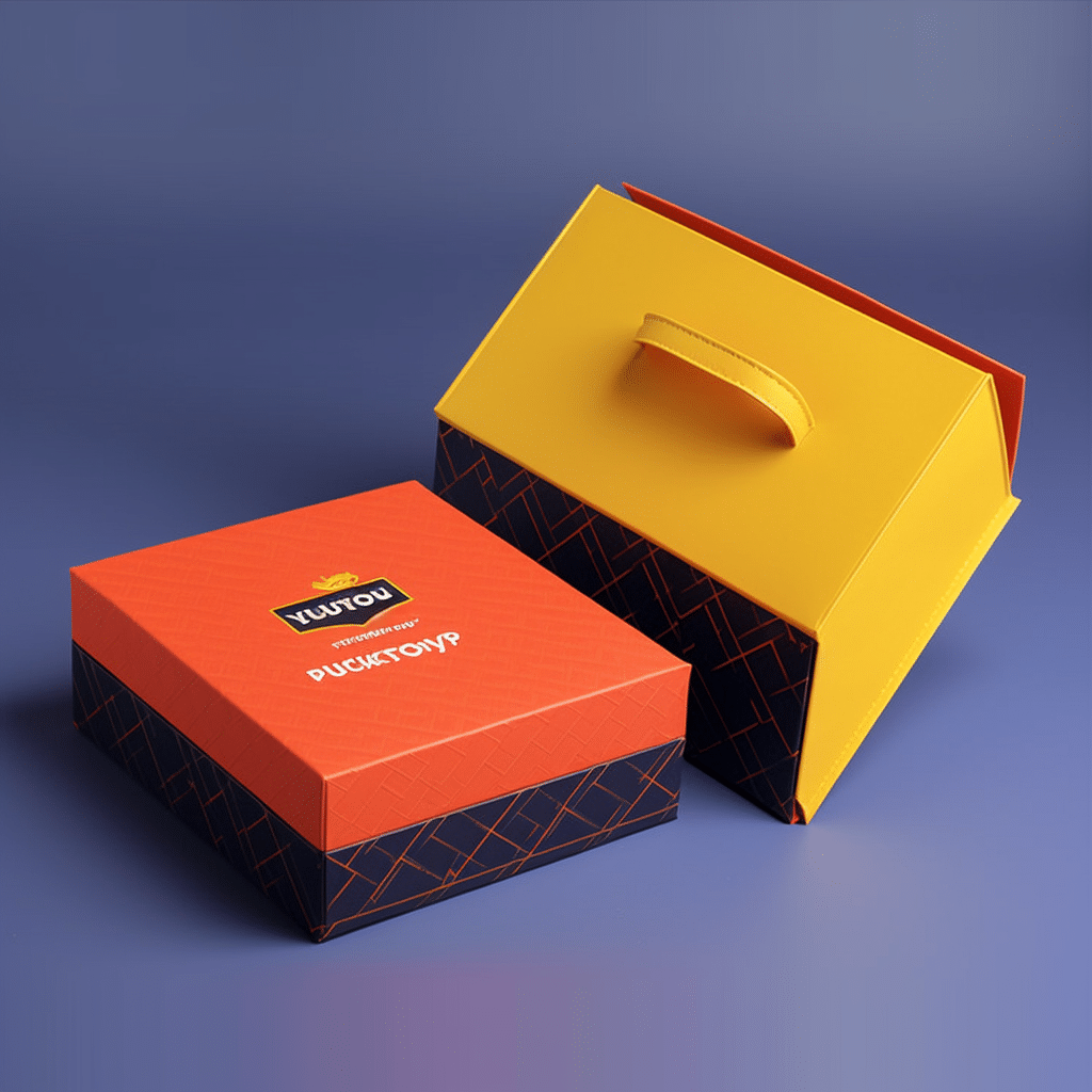 Cardboard Boxes With Handle Wholesale Sam's Packaging