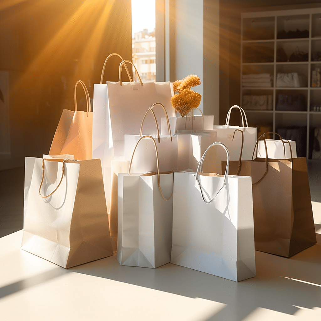 Wholesale Shopping Paper Bag Paper Shopping Bags Sam’s Packaging