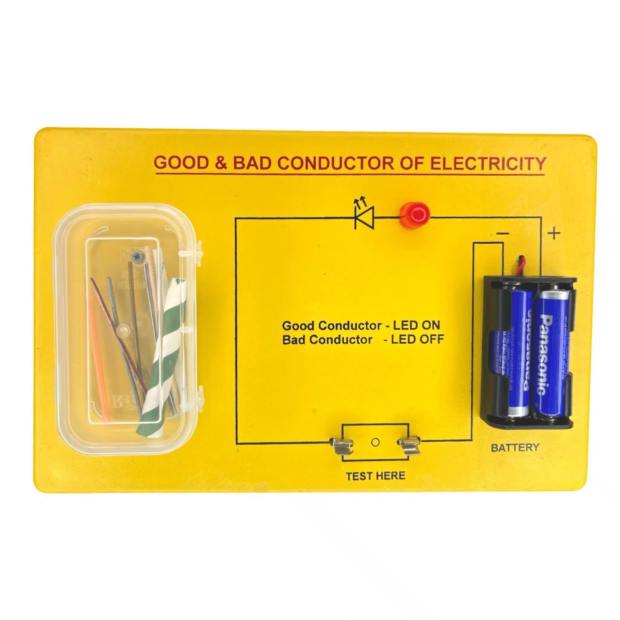 Good and Bad Conductor of Electricity Kit SAMTECH INSTRUMENTS
