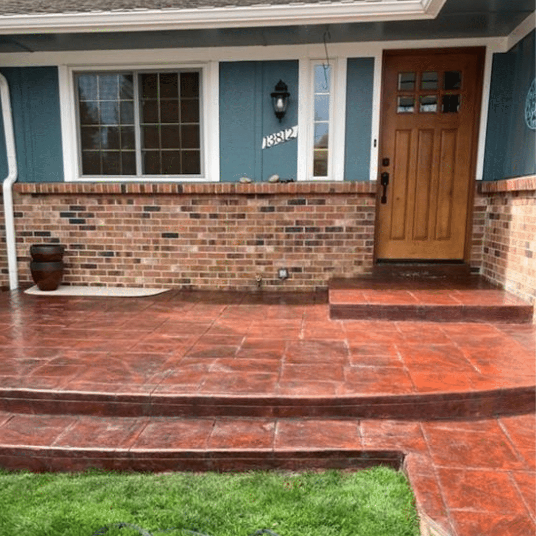 10 Reasons to Choose a Stained Concrete Patio Sam The Concrete Man