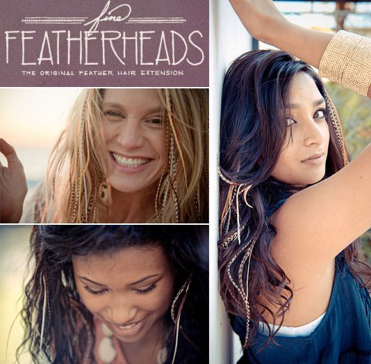 Feather Hair Extensions Now Available at Samuel Cole Salon and Salon