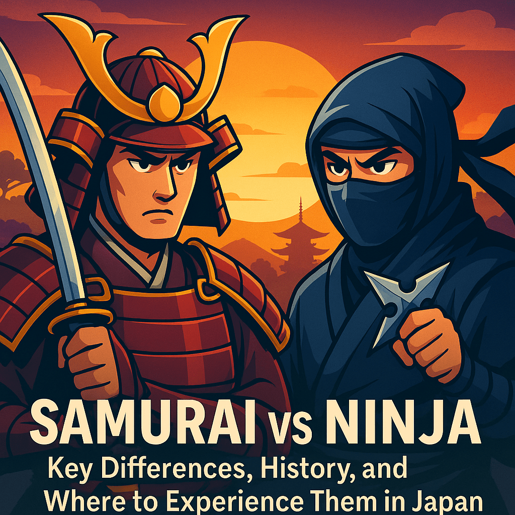 Samurai vs Ninja Key Differences, History, and Where to Experience(09)