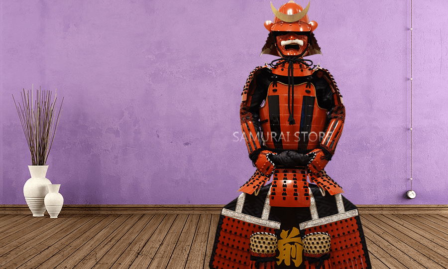 L005 Striped Nimaido Lifesize Samurai Armor SAMURAI STORE