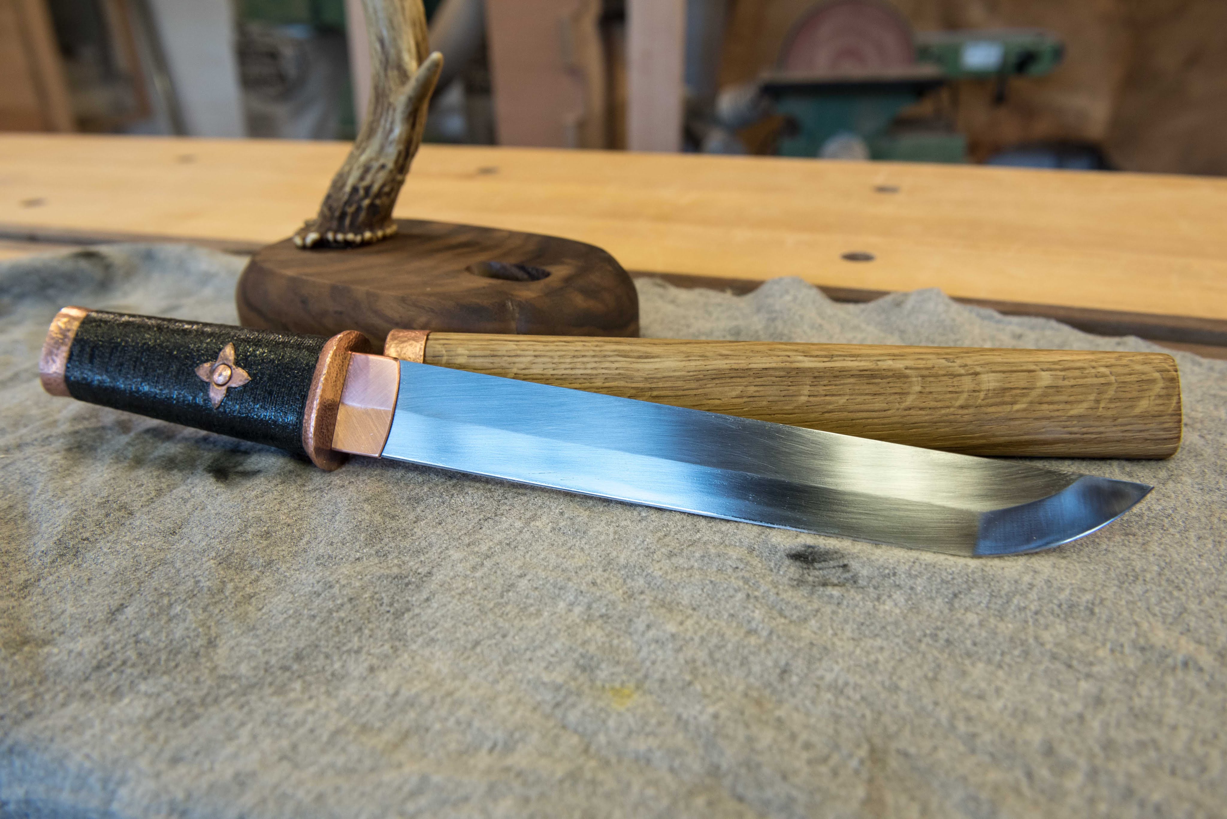 How to make a Tanto Knife The Samurai Carpenter