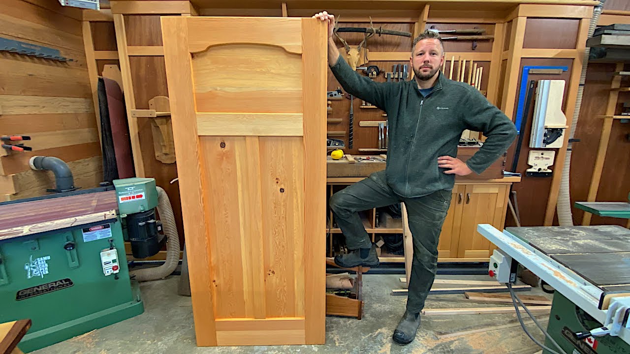 I Built A Solid Wood Door IN ONE DAY!!! The Samurai Carpenter