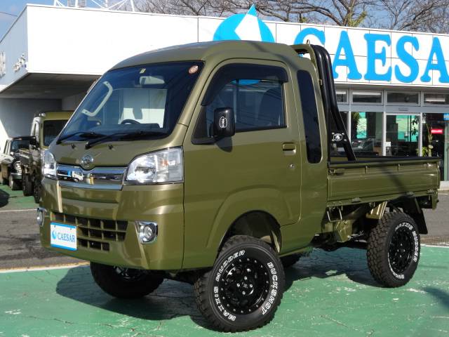 カスタム依頼】茨城県 N様 40Ｍｍリフトアップハイゼットトラック – 軽トラ 軽バンのリフトアップカスタムならAim Auto Service 嵐 リフトアップ｜Samurai Pickup Series