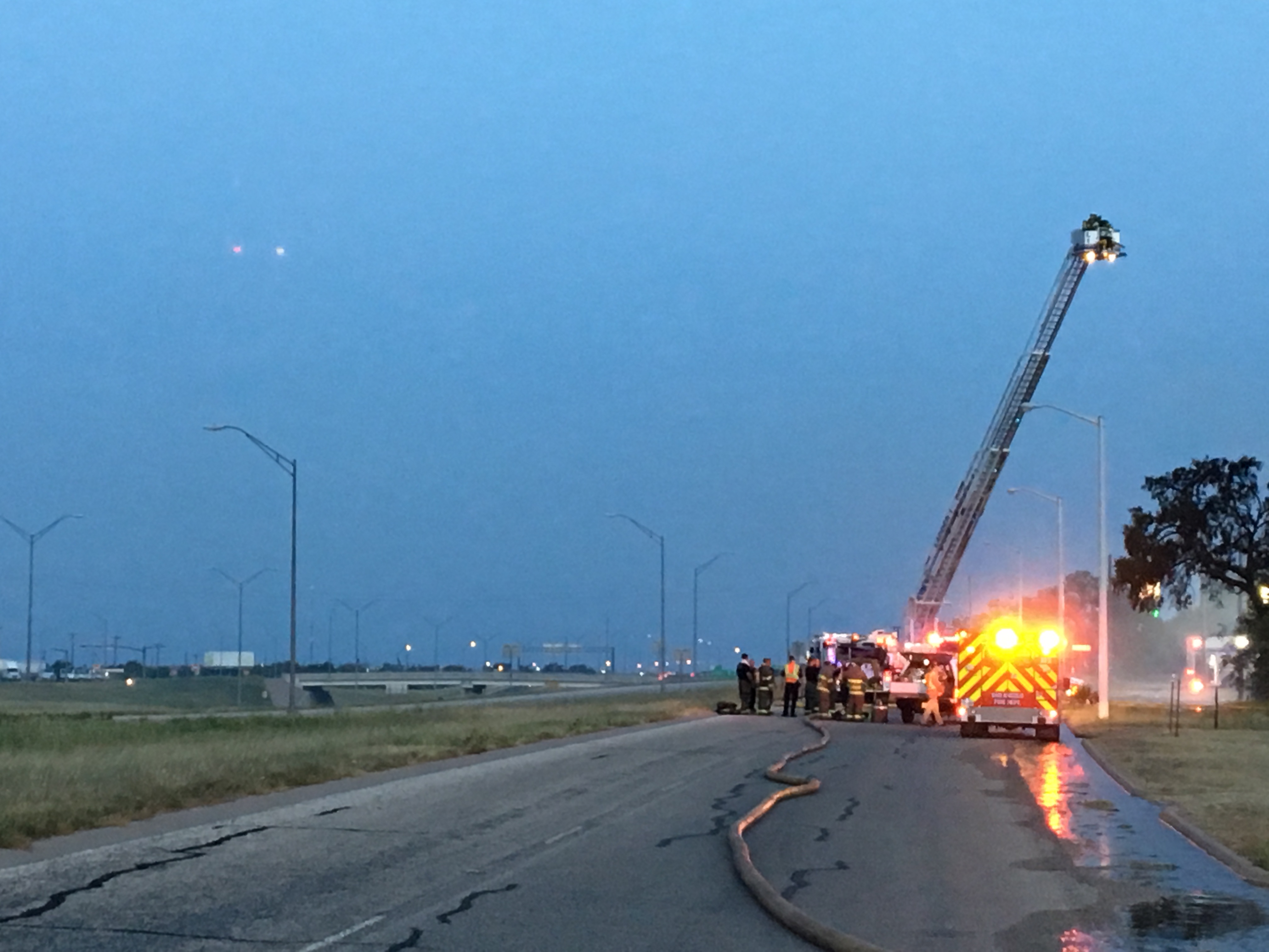 Garage Fire Engulfs House on Lafollette