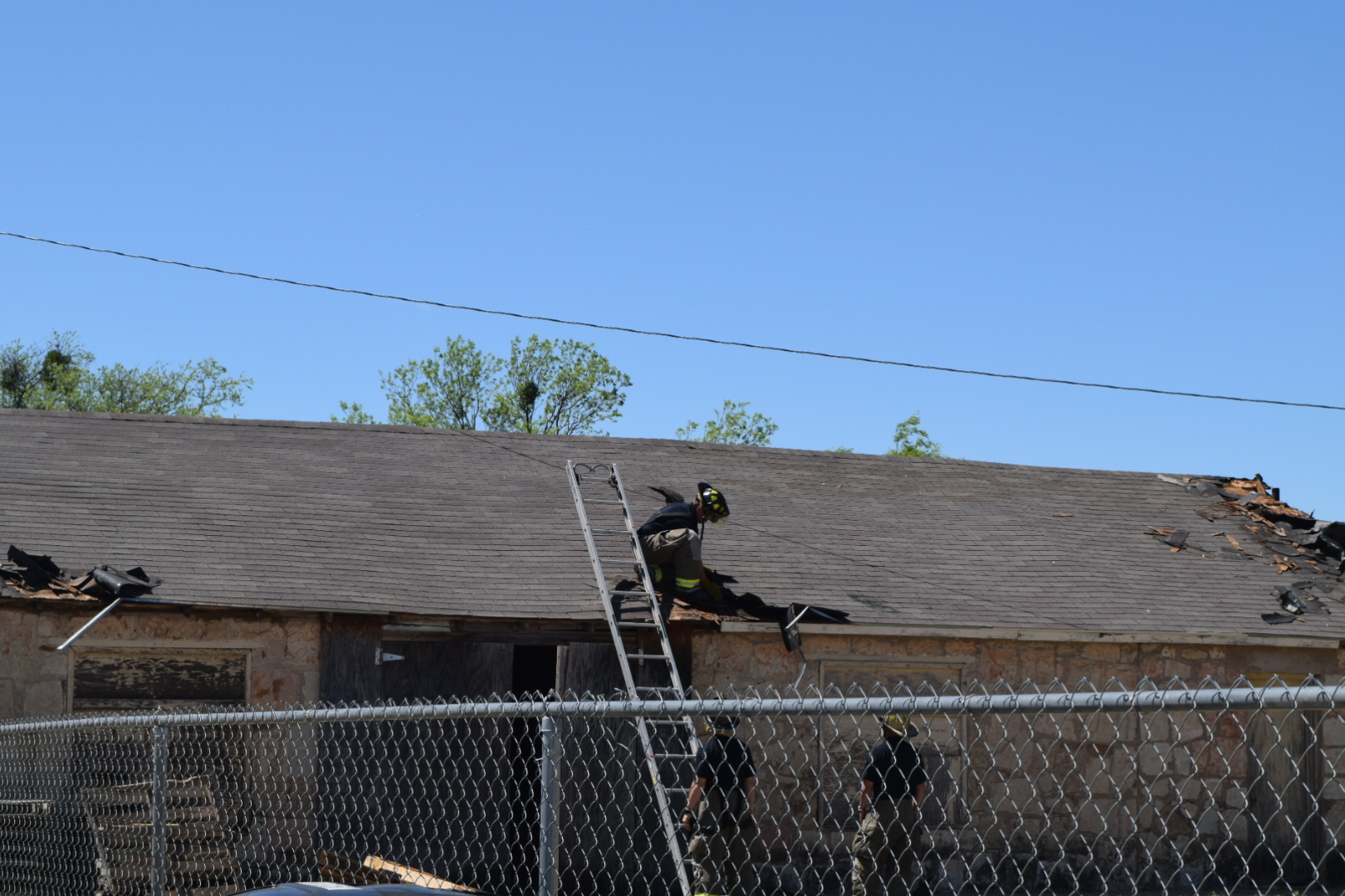San Angelo Firefighters Battle Blaze Near Julio's