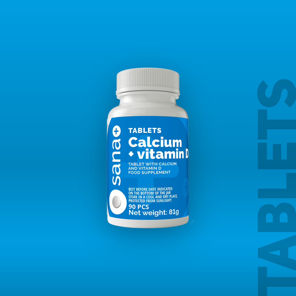TABLETS CALCIUM + VITAMIN D