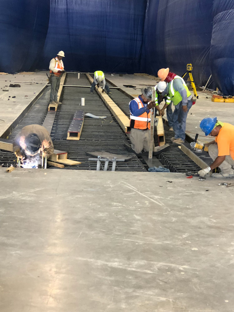 Bombardier US Aerostructures Red Oak Sanchez Concrete and Construction