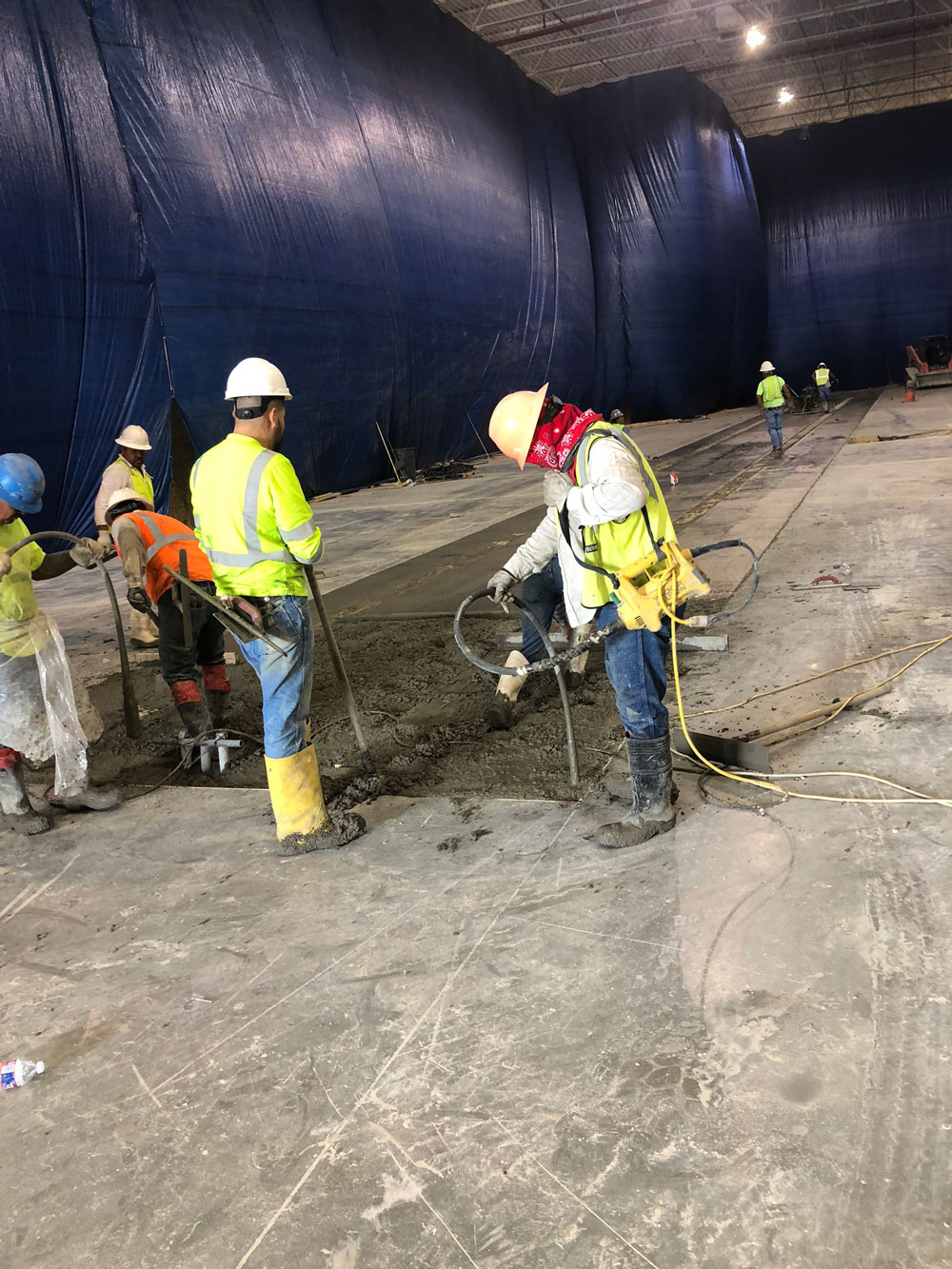 Bombardier US Aerostructures Red Oak Sanchez Concrete and Construction