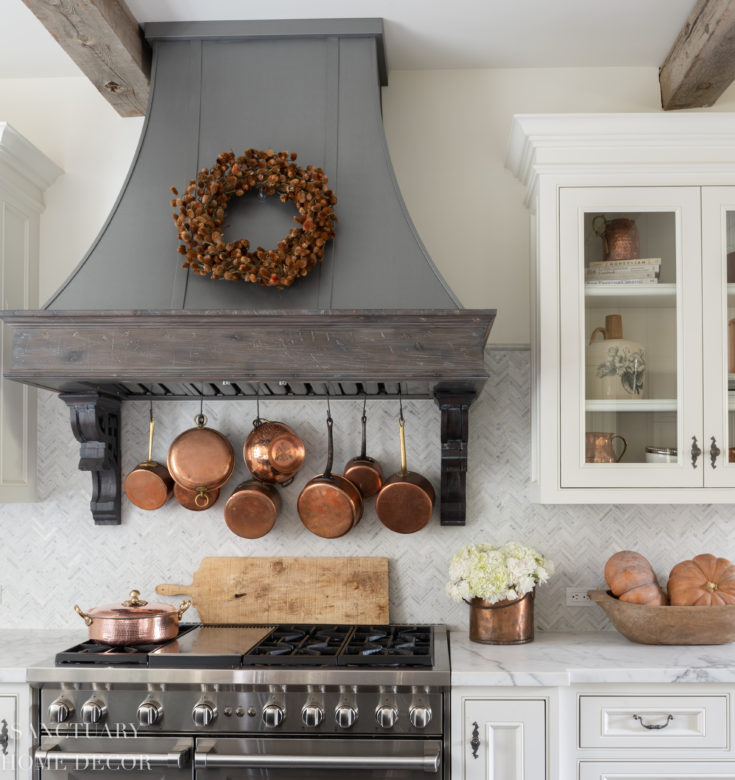 Farmhouse Kitchen Fall Decorating Ideas Sanctuary Home Decor