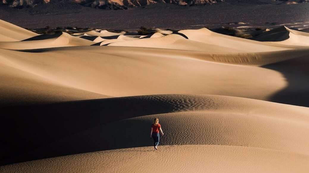 Walking on Sand How To Do It With Less Effort, Without Sinking