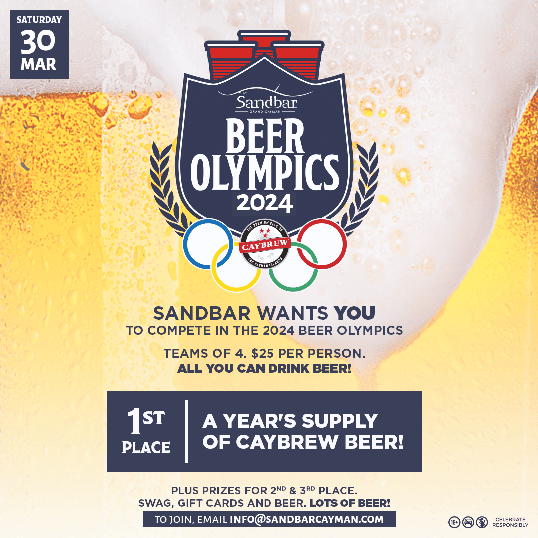 2024 Sandbar Beer Olympics Sandbar Daiquiri Bar & Grill