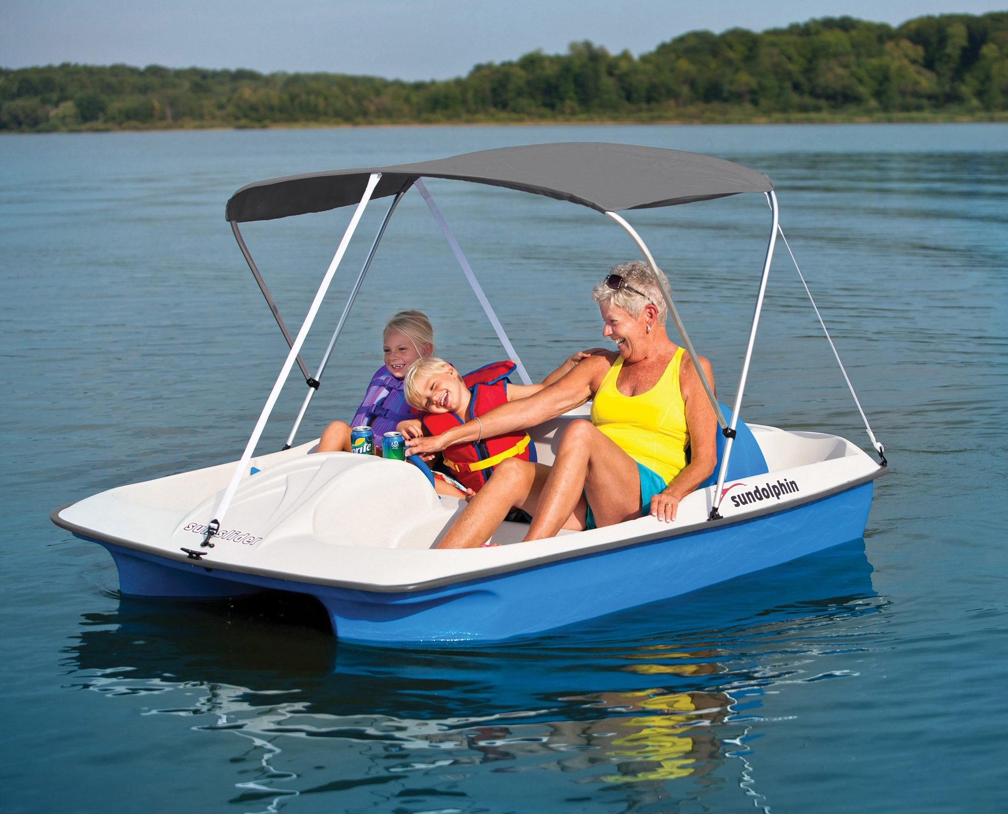 Sun Dolphin Sun Slider 5 Person Pedal Boat Sandbay Sports