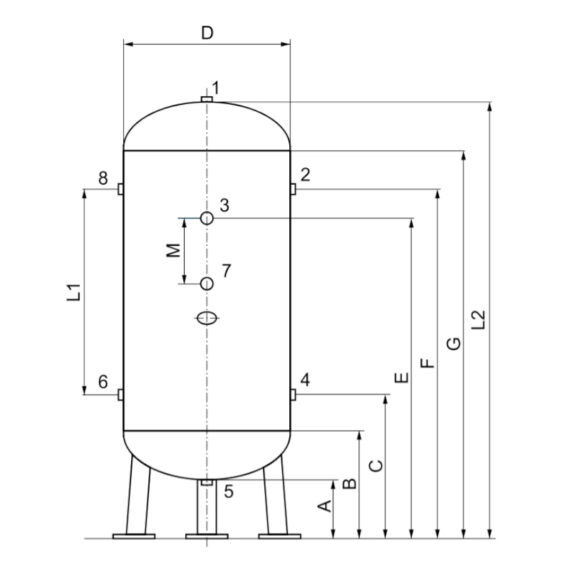 Air pressure tanks Sandblast Tech Ltd.