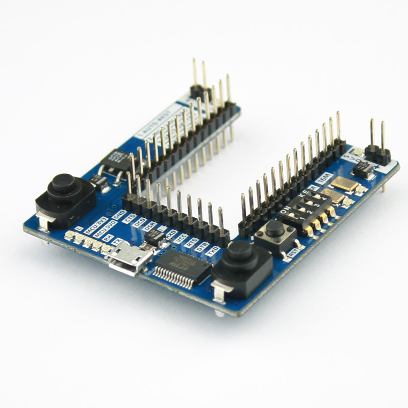 Breadboard Power Supply 3.3V and 5V with Micro USB Connector and