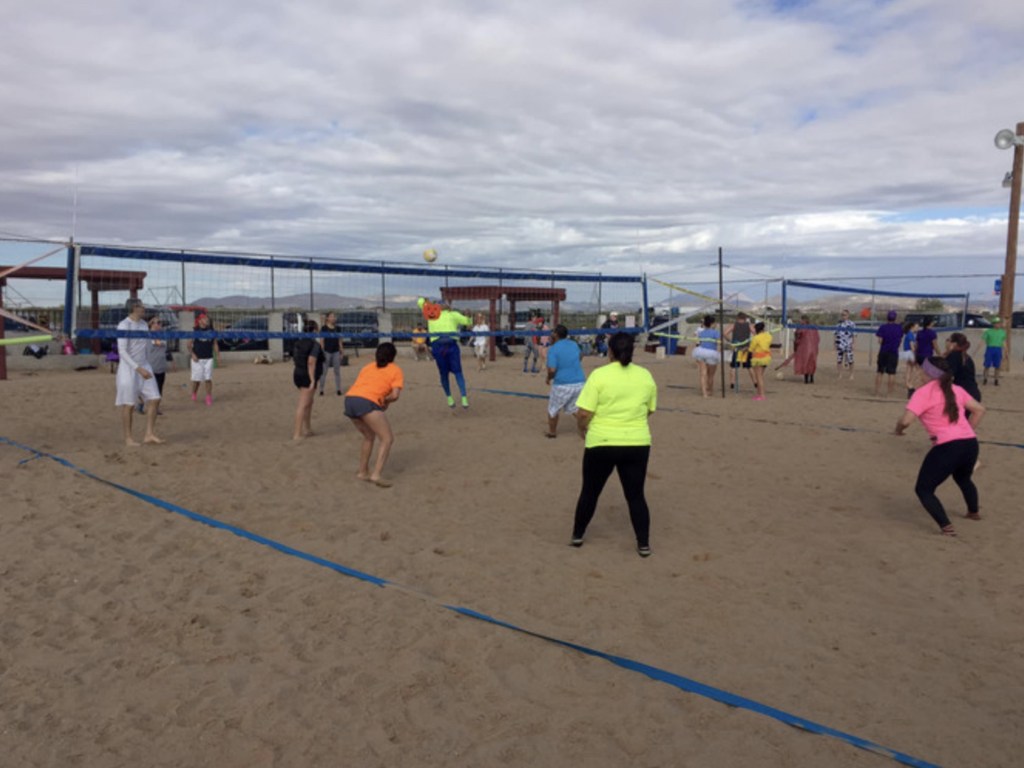Sandbox El Paso Sand Volleyball Facility in El Paso TX.