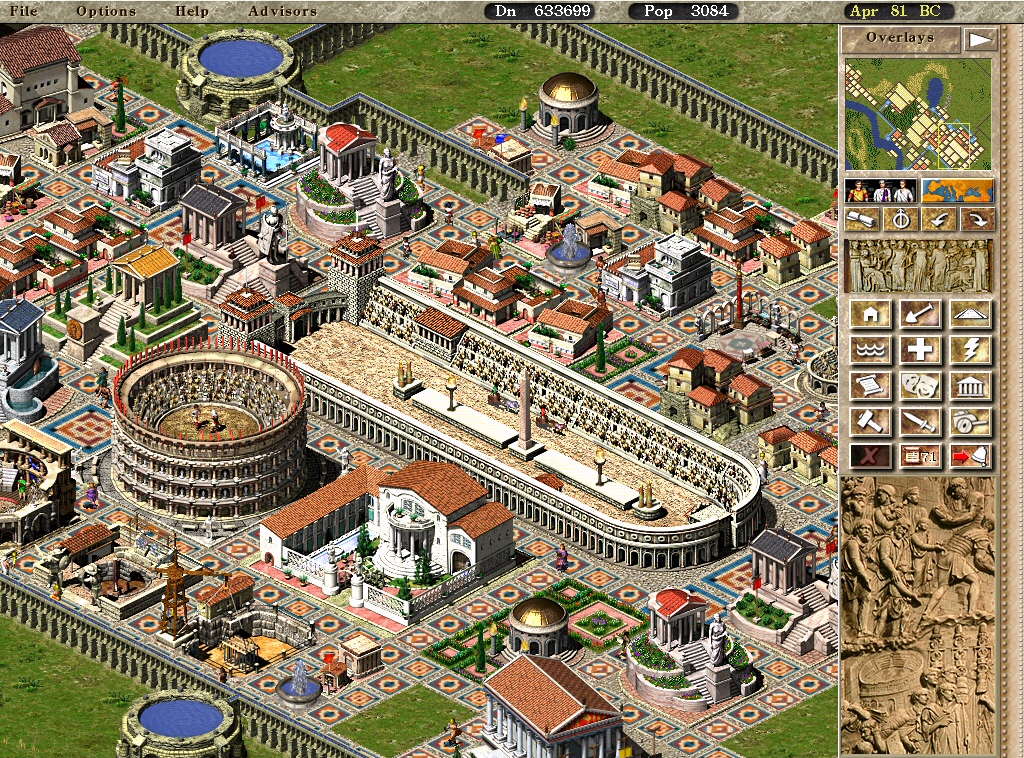 Caesar III screenshot The Sandbox Games DB
