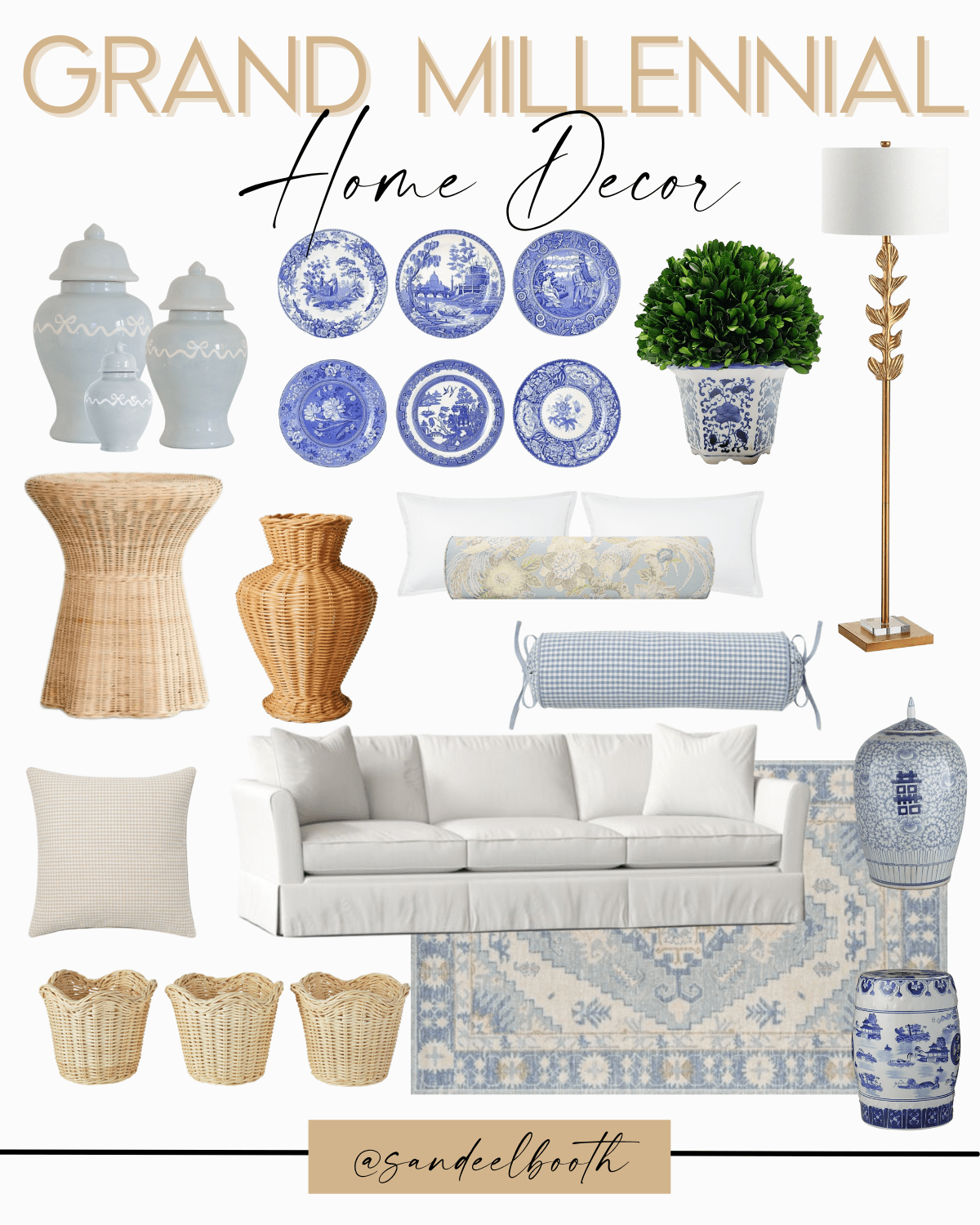 Grand Millennial Home Decor Favorites Sandee Booth