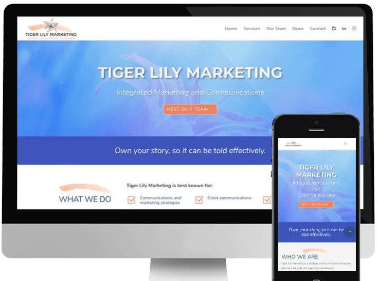 Tiger Lily Marketing Sandfire Design