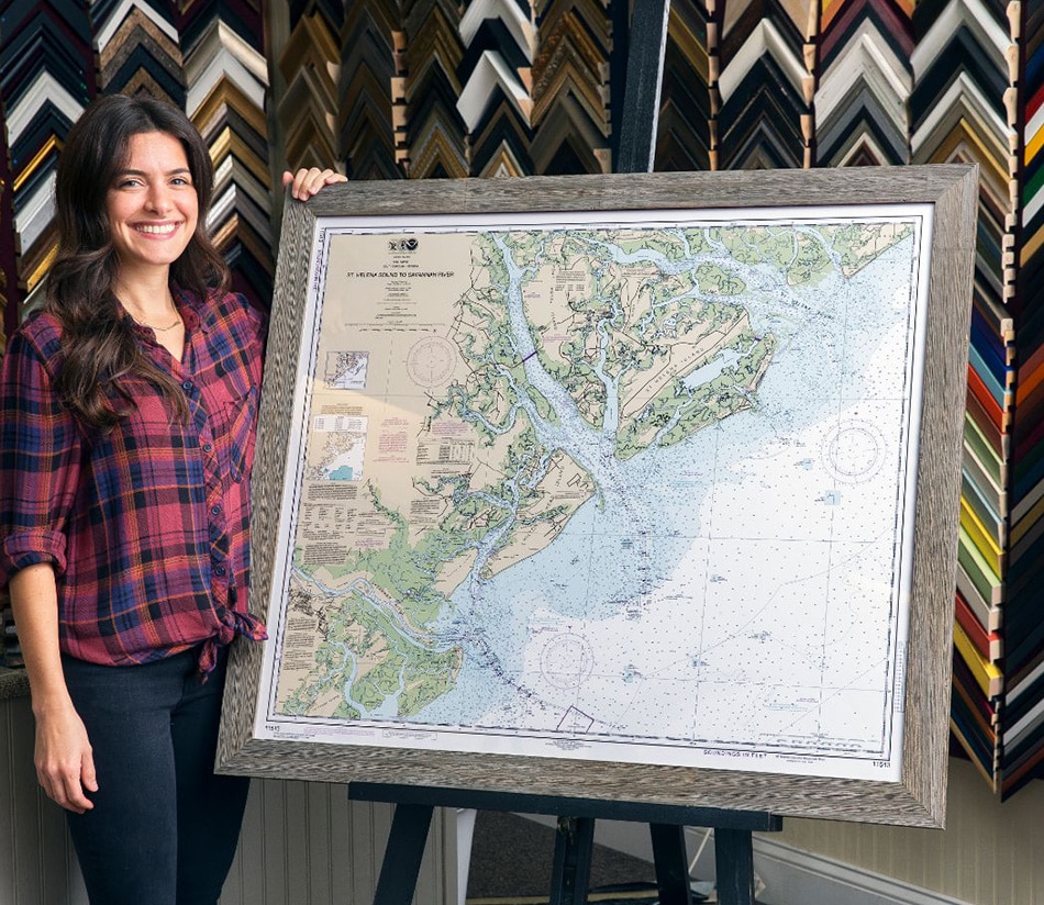 Framing Services Sandfly Custom Framing Savannah, GA