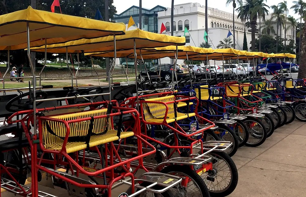 The vendor currently has seven small swan boats available to rent, which can fit two adults and cost $11 per hour for each adult and $6 per hour for each child under 17 years old. Wheel Fun Rentals Offers a Fun Filled Adventure for Family and Friends