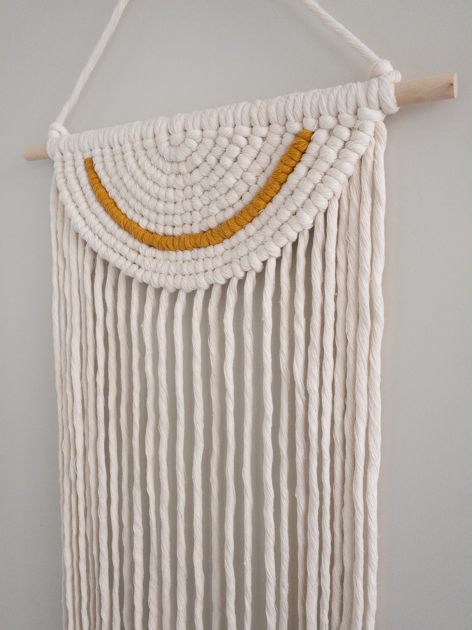 Macrame Half Circle Wall Hanging San Diego Craft Collective