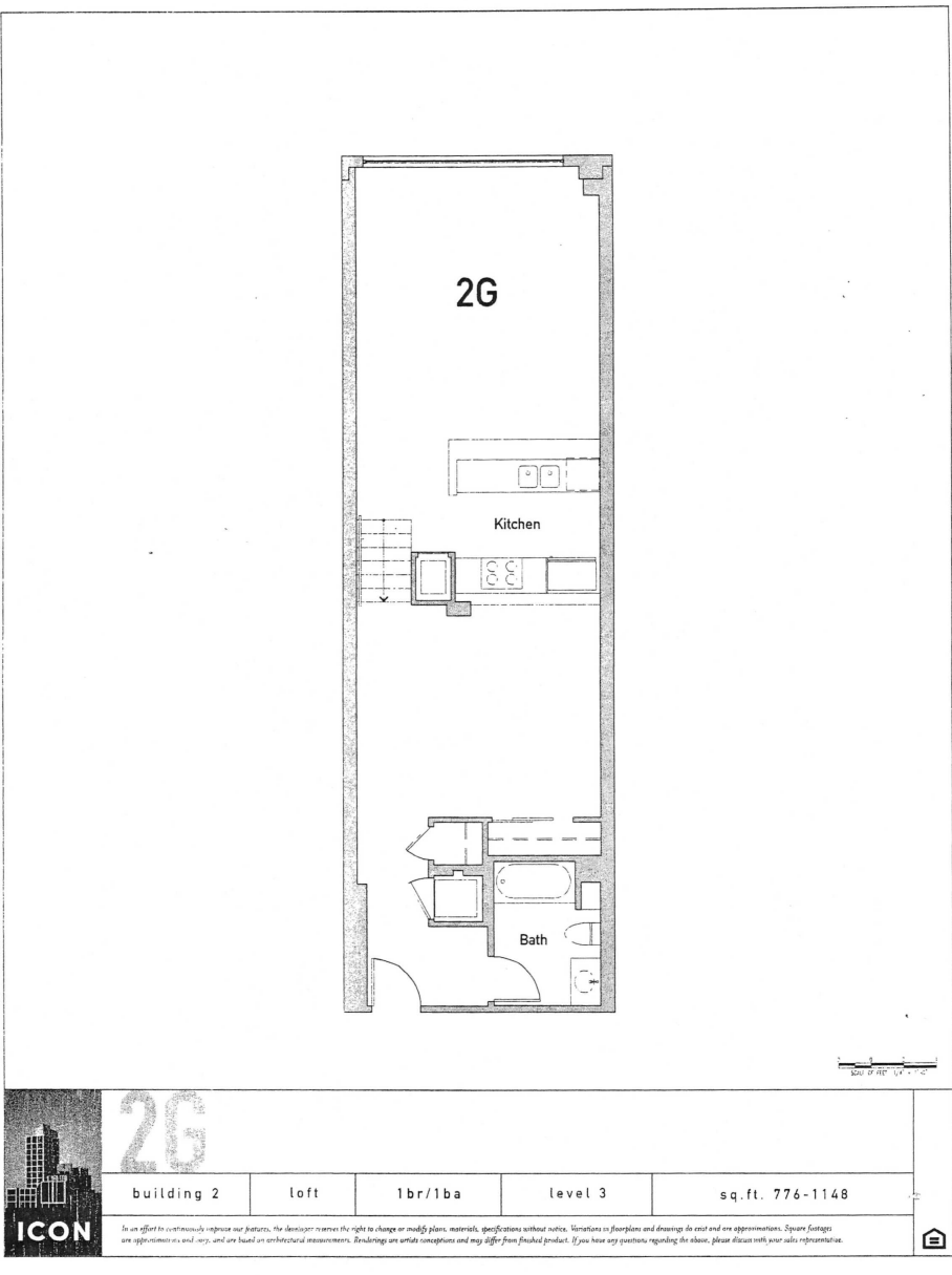 Icon Floorplan 2G San Diego Downtown Communities