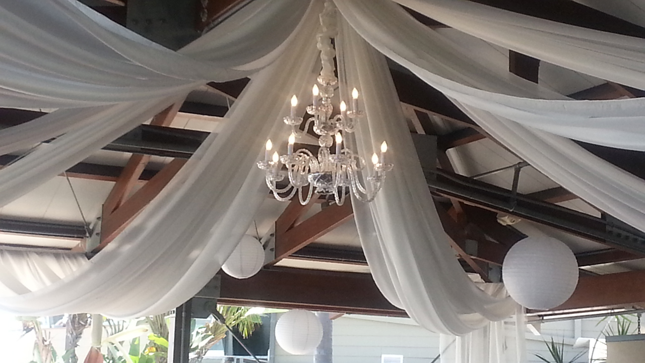 Specific ones will even make the room feel larger than before, as well as allow more light to shine through. Backdrops and Draping
