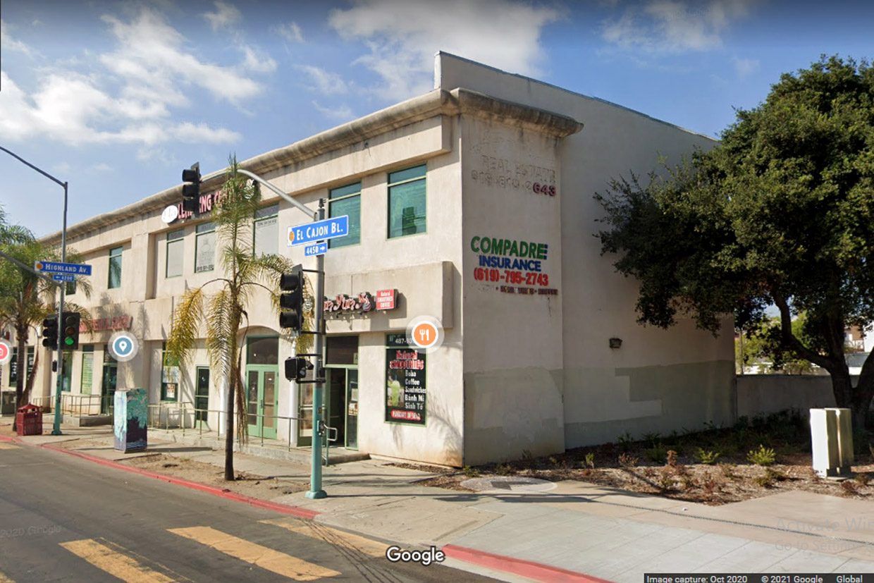 4444 El Cajon Blvd San Diego Medical Spaces