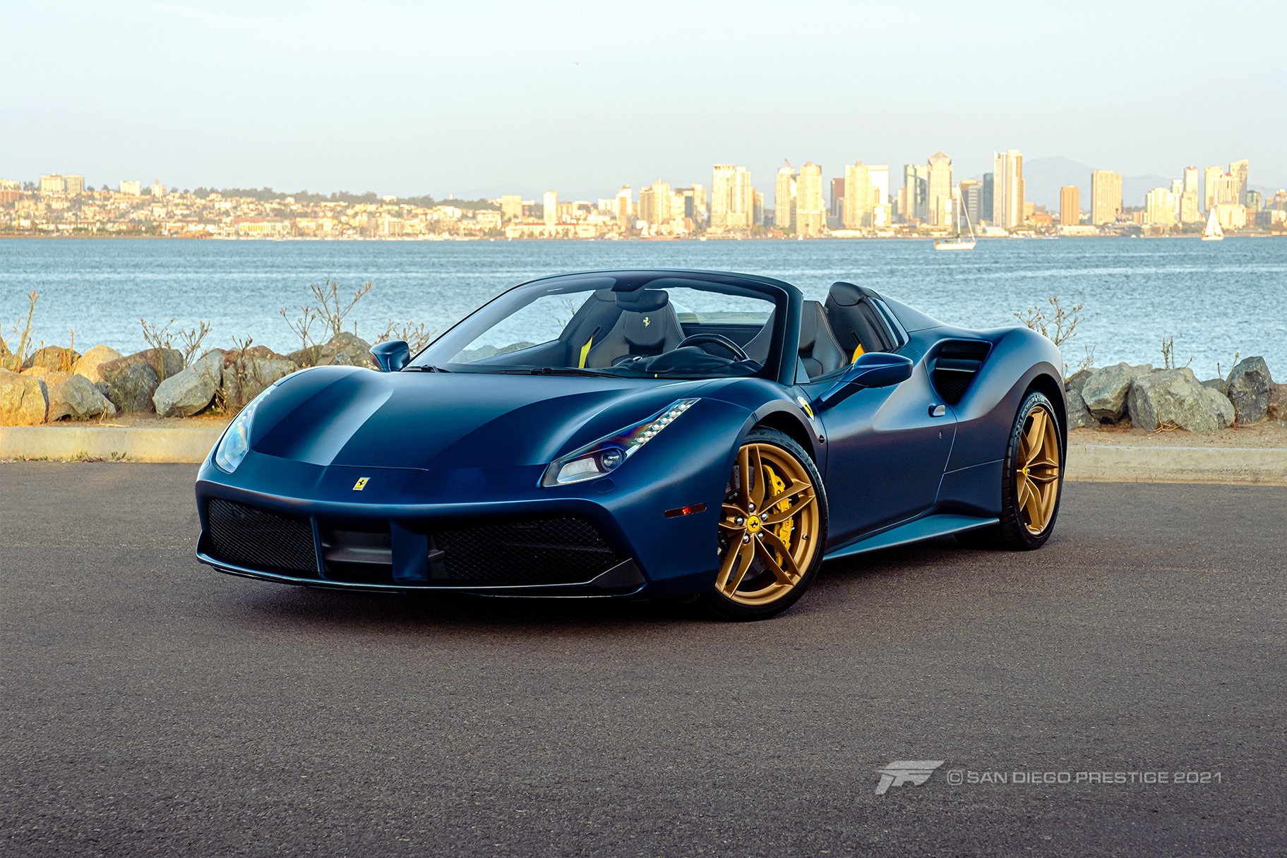 Ferrari F488 Spider Rental in San Diego Exotic Car Rentals