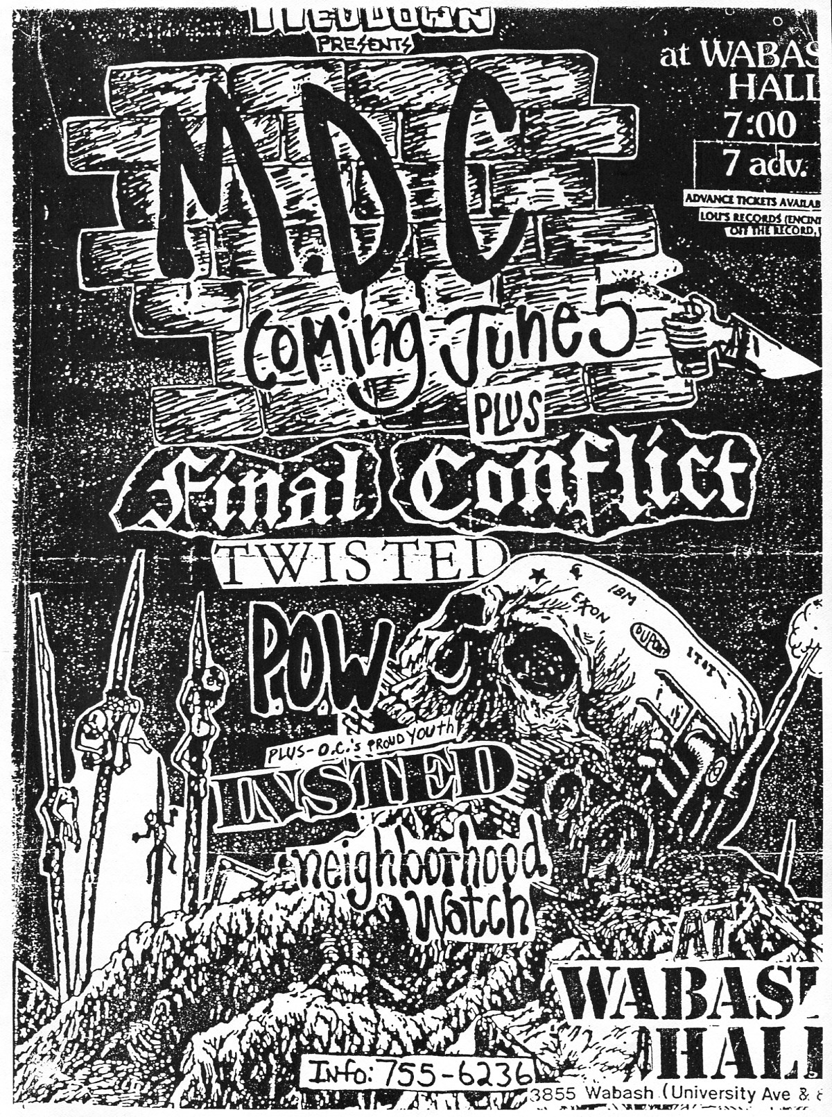 Wabash Hall No. 1 San Diego Punk History