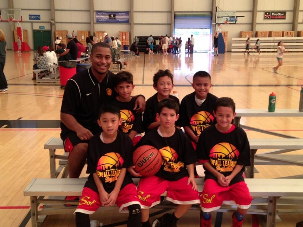 3rd Grade Team 2nd Place San Diego Sol Basketball