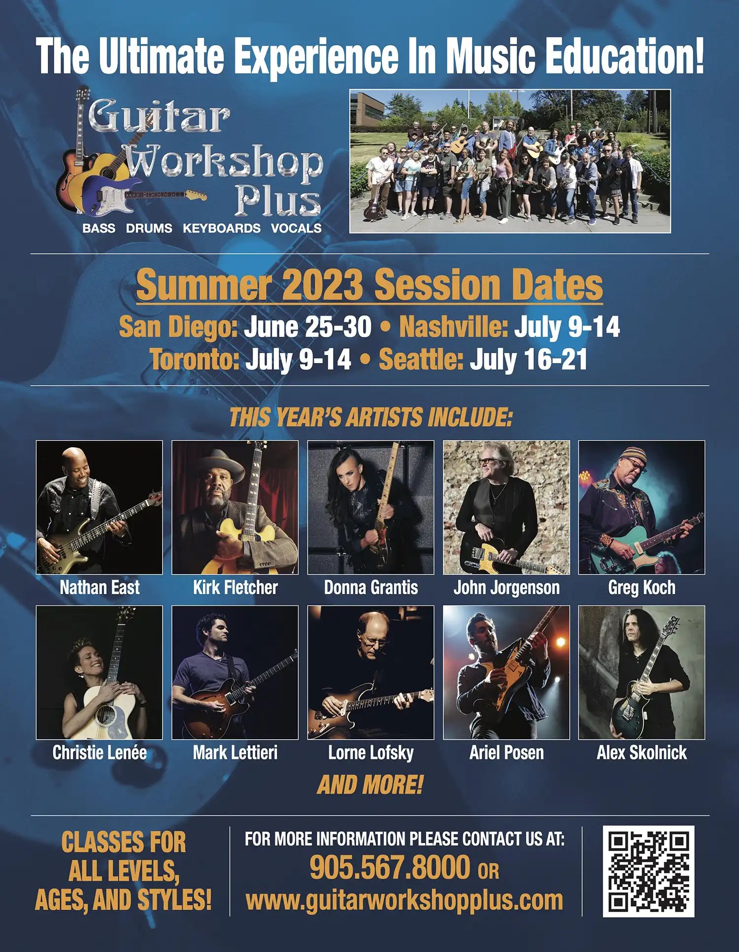 Ad 202305 Guitar Plus San Diego Troubadour