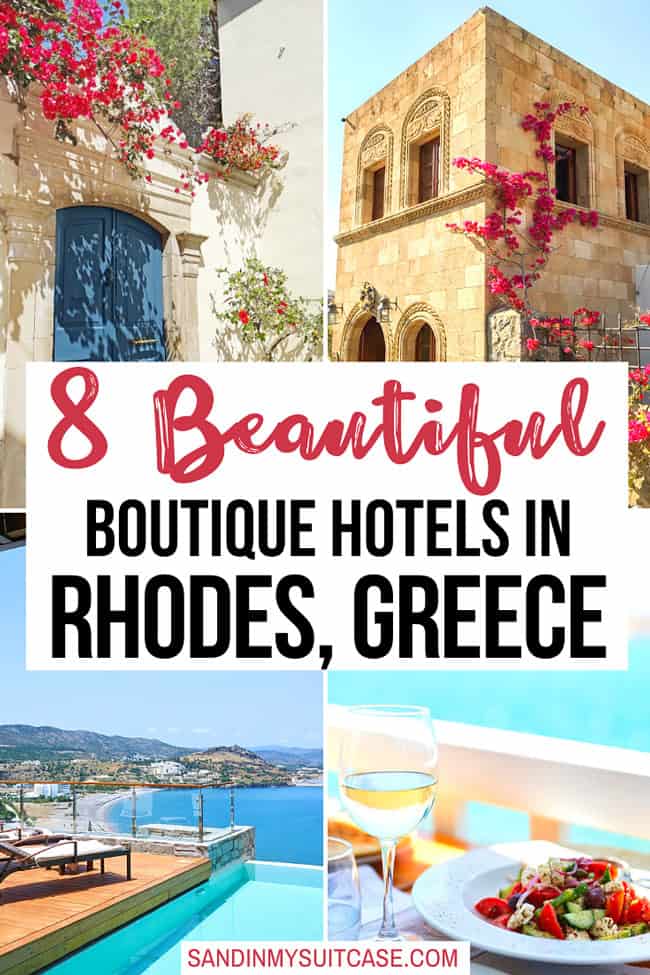 8 Best Boutique Hotels in Rhodes, Greece Sand In My Suitcase