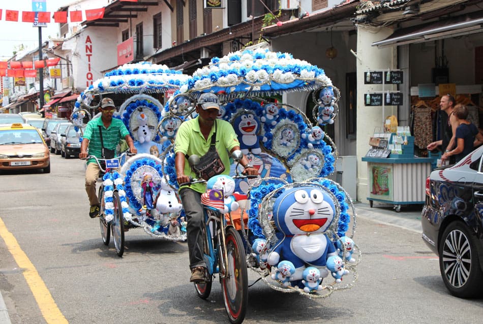 Our Groovy Malacca Trishaw Ride Sand In My Suitcase