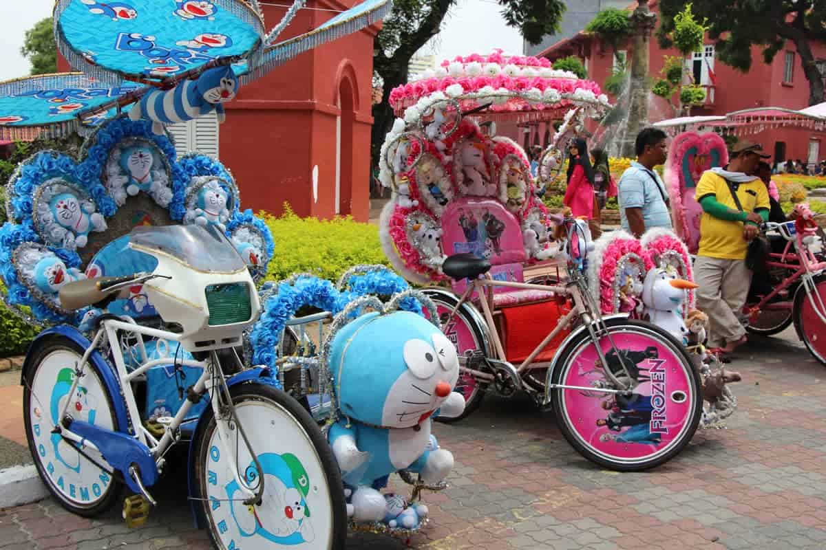 Our Groovy Malacca Trishaw Ride Sand In My Suitcase