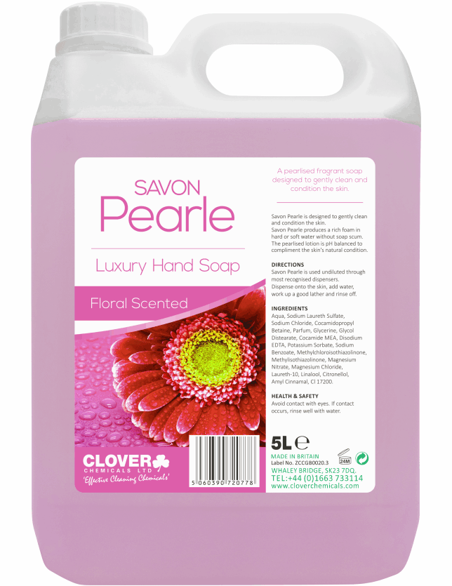 Savon PearleLuxury Hand Soap » S & M Washer Services