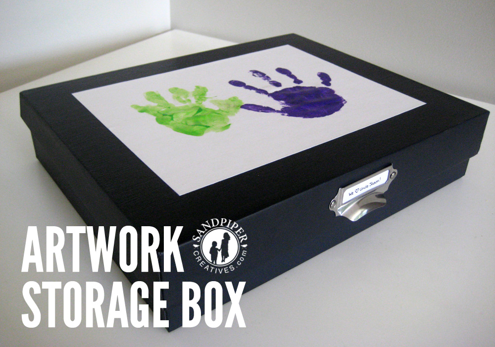 Attractive Artwork Storage Box Sandpiper Creatives