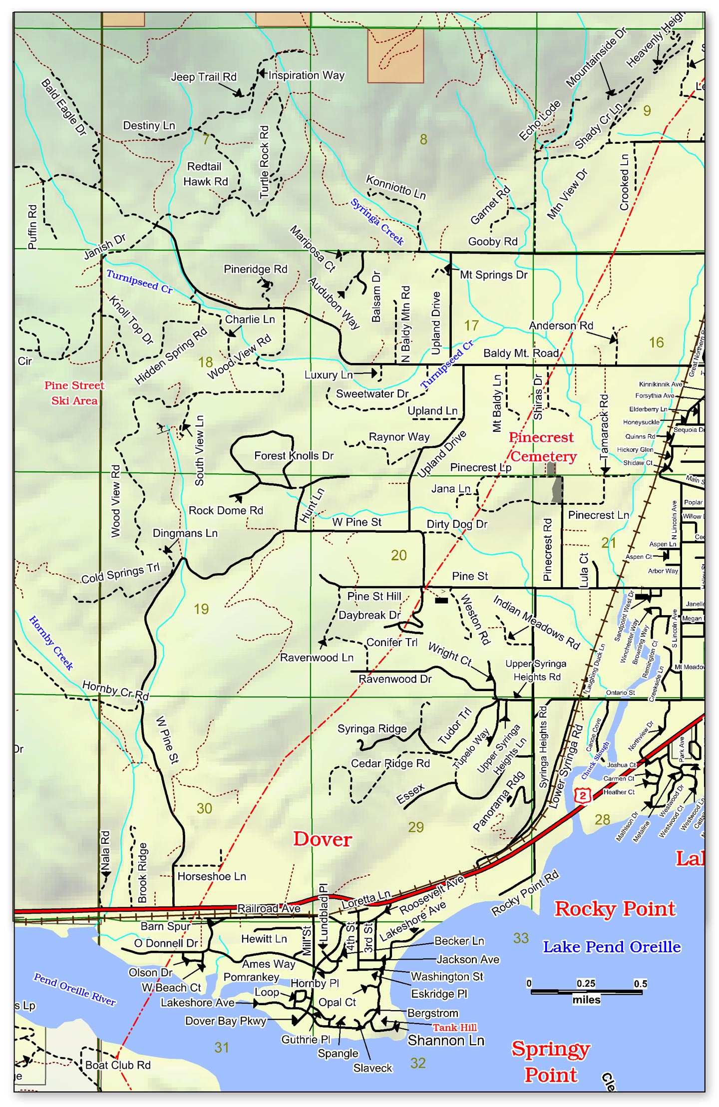 Dover Maps and Directions
